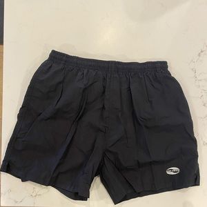 Old Navy men’s lined swim trunks black size XL
